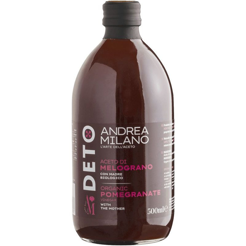 Изображение товара Органический гранатовый уксус Andrea Milano 500 мл из Италии