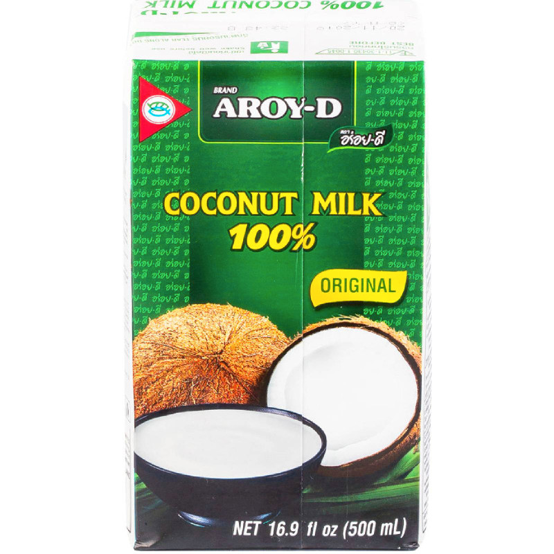Изображение товара Молоко кокосовое 60% Aroy-D 17-19%, 500мл