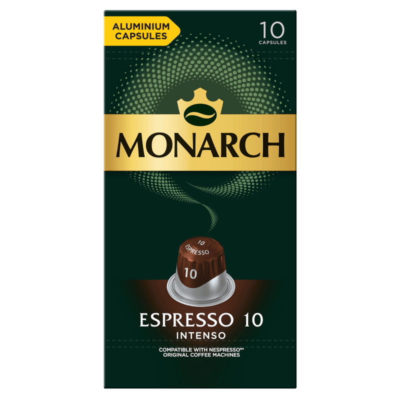 Изображение товара Кофе в капсулах Monarch Espresso 10 Intenso 52г