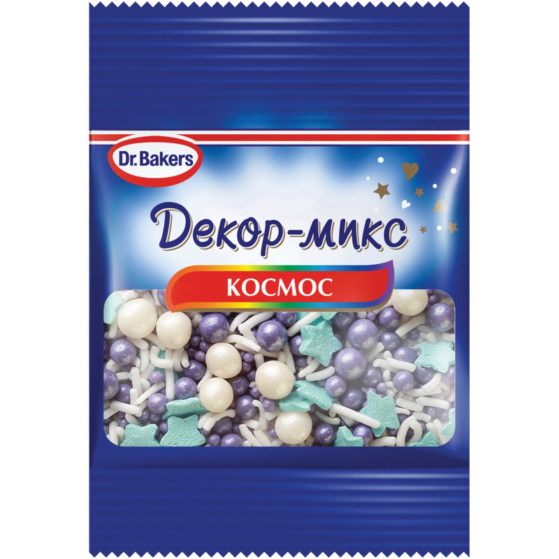 Изображение товара Декор-микс Dr.Bakers Космос, 10г