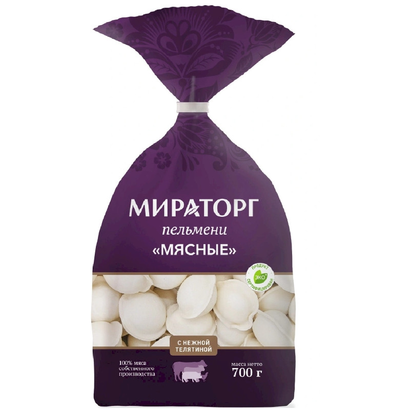 Изображение товара Пельмени Мираторг Мясные категории Б 700 г