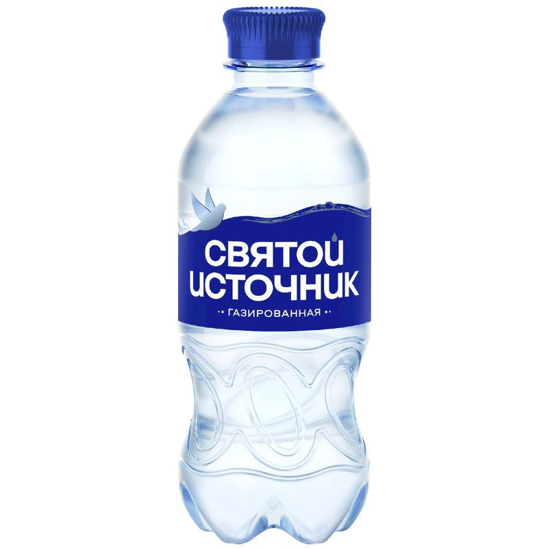 Изображение товара Вода Святой Источник питьевая газированная, 330мл