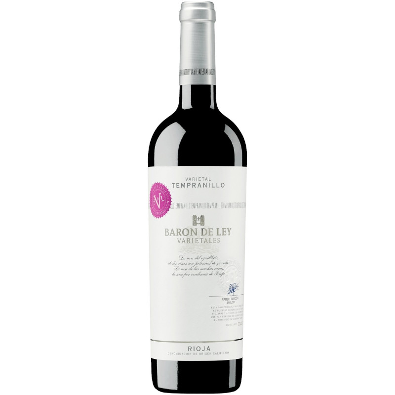 Изображение товара Вино Baron de Ley Tempranillo DOCa красное сухое 14% 750 мл