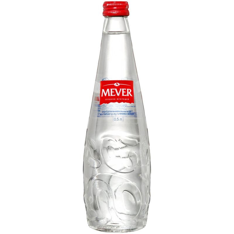 Изображение товара Вода Mever природная минеральная негазированная 500мл