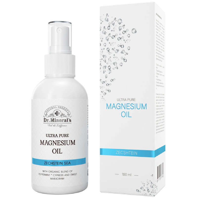 Изображение товара Ультрачистое магниевое масло Dr. Mineral's Zechstein 100мл спрей для кожи