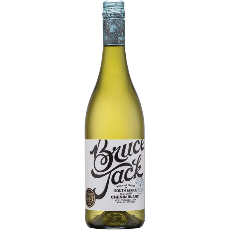 Изображение товара Вино Bruce Jack Chenin Blanc белое полусухое 11% 750мл Южная Африка