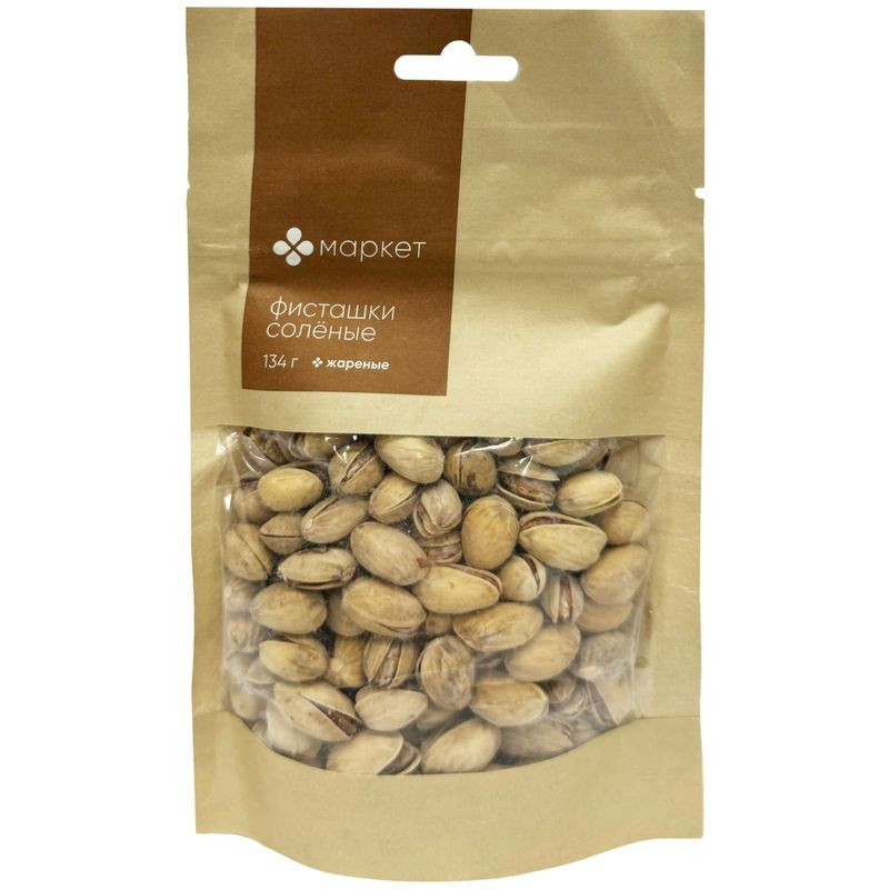 Изображение товара Фисташки солёные жареные неочищенные Маркет 134г
