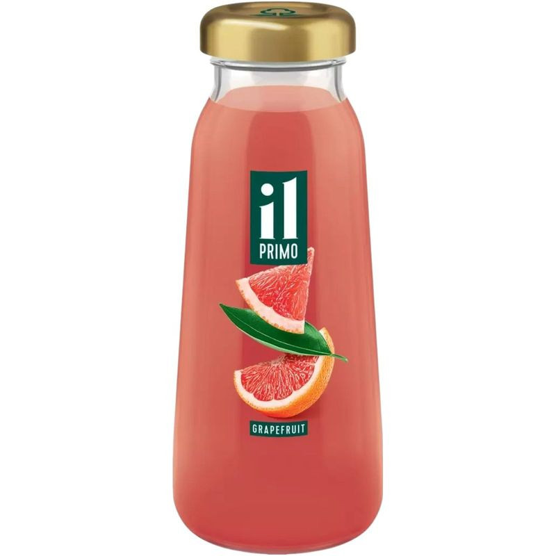 Изображение товара Грейпфрутовый сок Il Primo с мякотью 200 мл натуральный без сахара