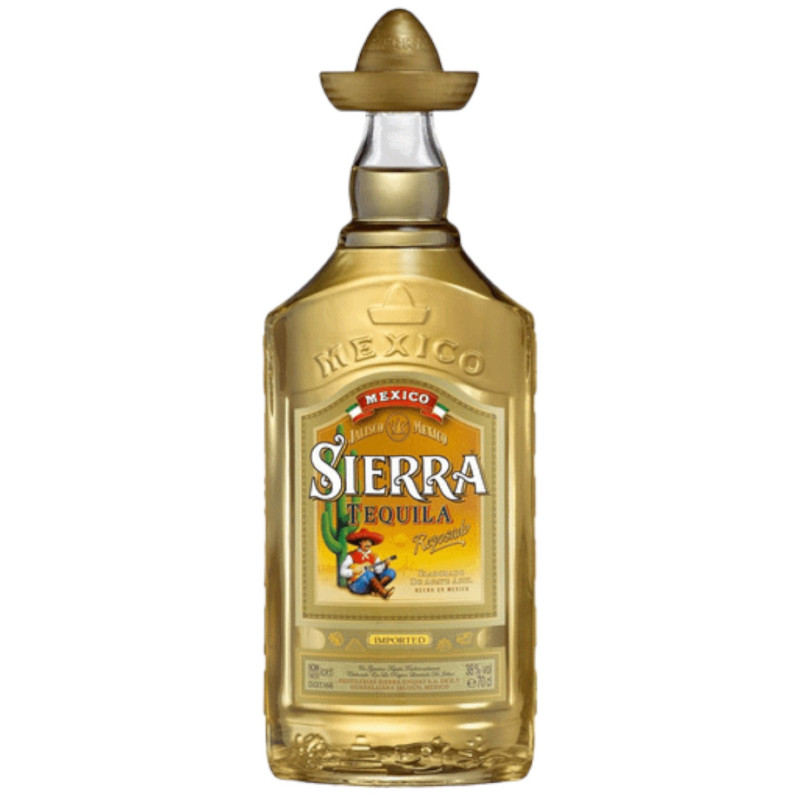 Изображение товара Текила Sierra Reposado 38% 700мл — мексиканский спиртной напиток высокого качества