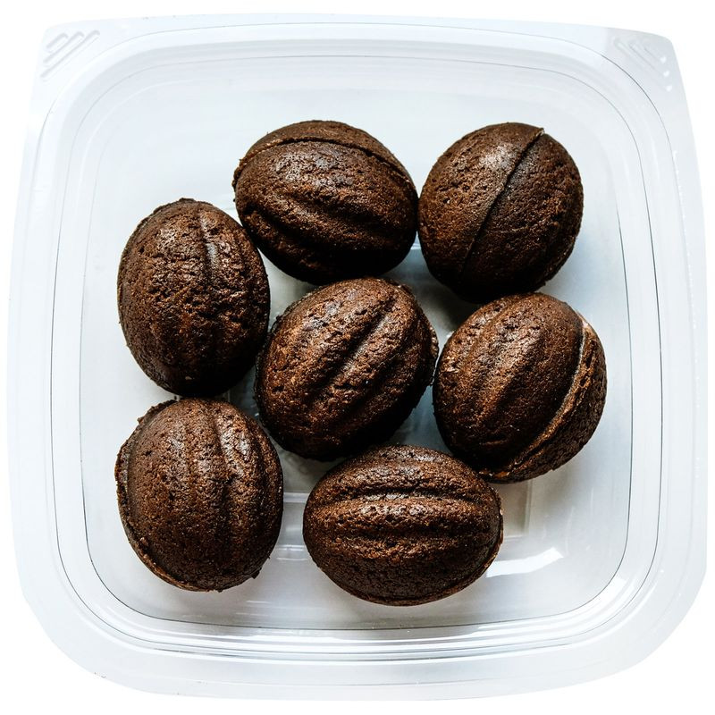 Изображение товара Шоколадный орешек с фундуком и шоколадной пастой 150г Печенька