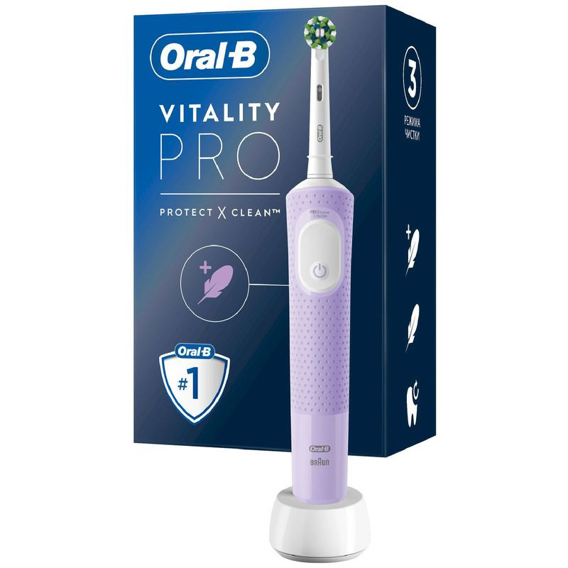 Изображение товара Электрическая зубная щётка Oral-B Braun 3708 с технологией очищения