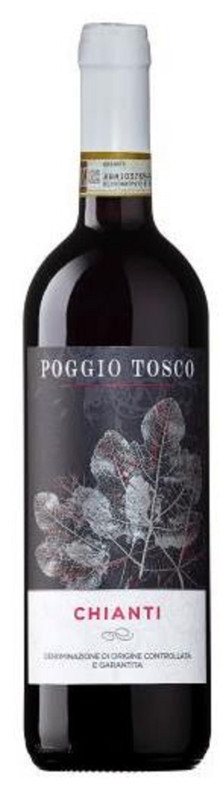 Изображение товара Вино Poggio Tosco Chianti DOCG красное сухое 12.5%, 750мл