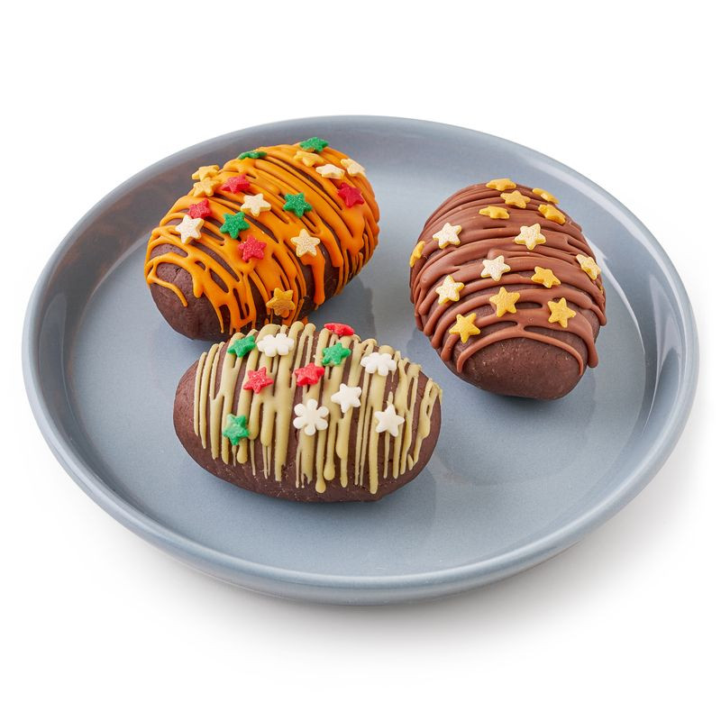 Изображение товара Набор пирожных Mon Realle Молодая картошка в бельгийском шоколаде 225г