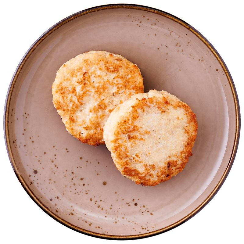 Изображение товара Куриные котлеты Перекрёсток Select 160г натуральный состав быстрый рецепт