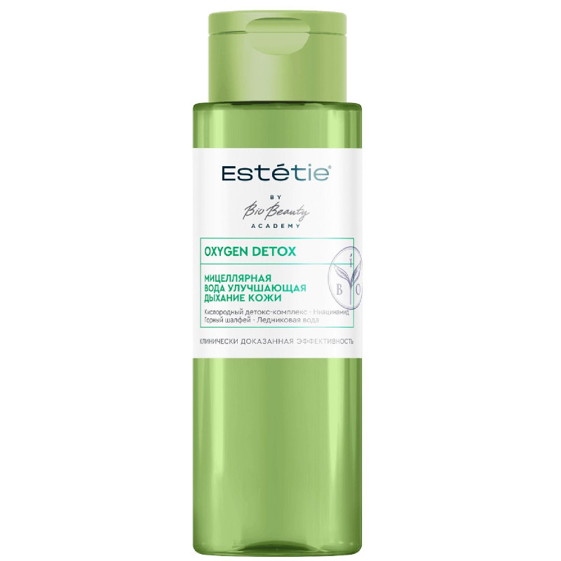 Изображение товара Вода мицеллярная Estetie Oxygen detox Улучшающая дыхание кожи, 180мл