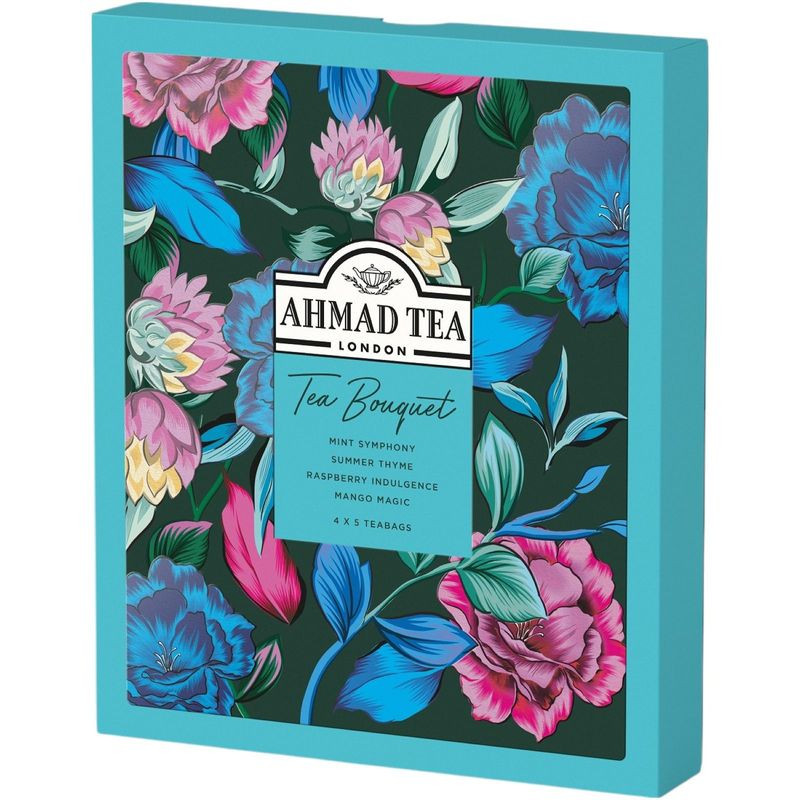 Изображение товара Чай Ahmad Tea Tea Bouquet ассорти 31,5г натуральное ароматизированное черное ассорти