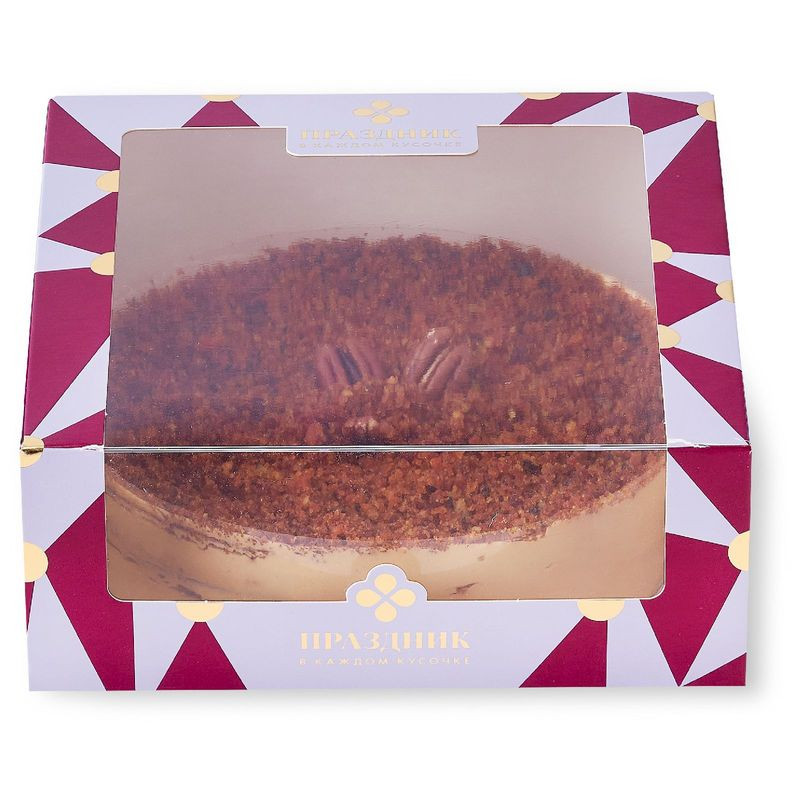 Изображение товара Постный морковный торт с пеканом 500г от Маркет Россия