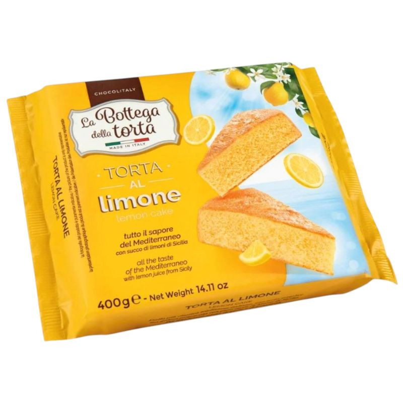 Изображение товара Лимонный торт La Bottega Della Torta 400 г итальянский десерт