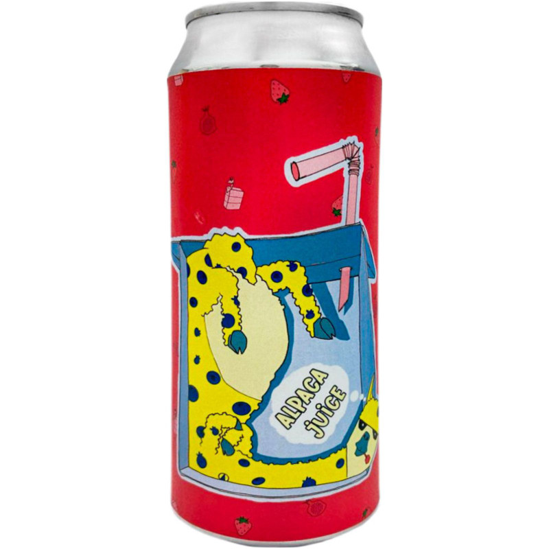Изображение товара Пиво Stamm Brewing Alpaca Juice Нефильтрованное 7% 450мл