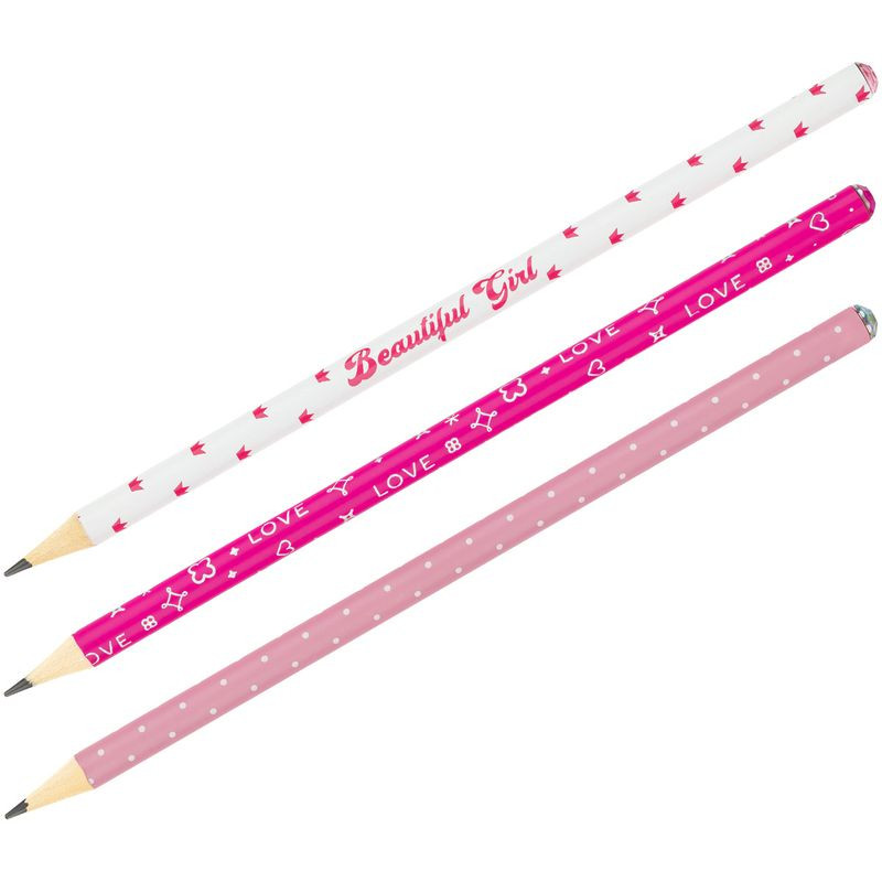 Изображение товара Карандаш Meshu Sweet Girl чернографитный в ассортименте