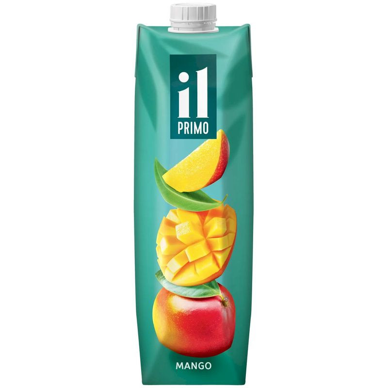 Изображение товара Нектар IL Primo Манговый с мякотью 1л - натуральный напиток для детей и взрослых