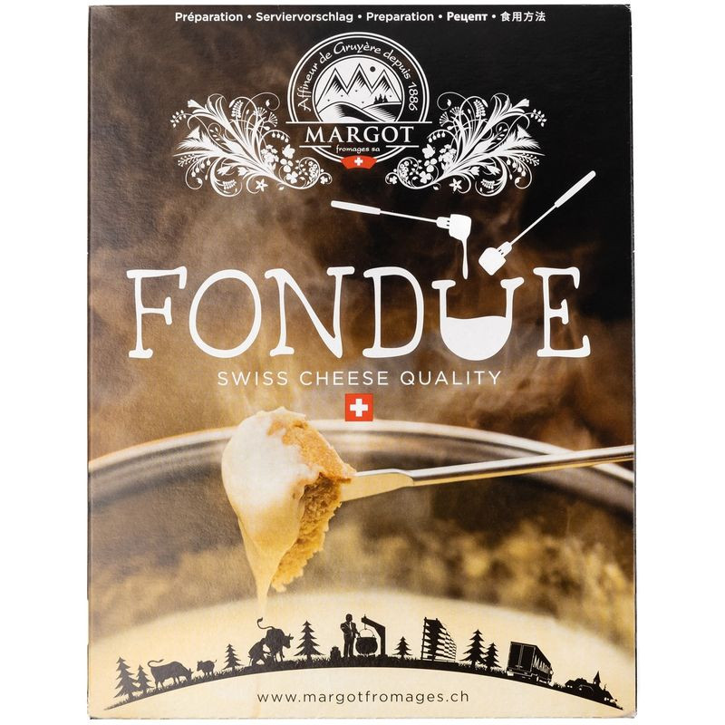 Изображение товара Ассорти тёртых сыров Margot для приготовления фондю 400г