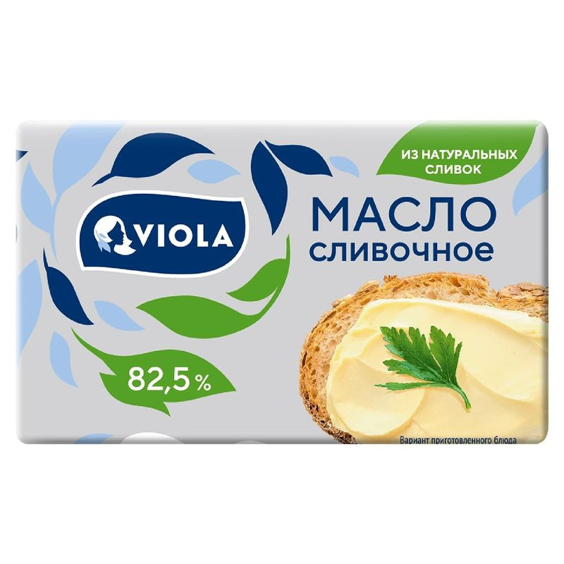Изображение товара Масло сладкосливочное Viola 82.5% фасованное 150г