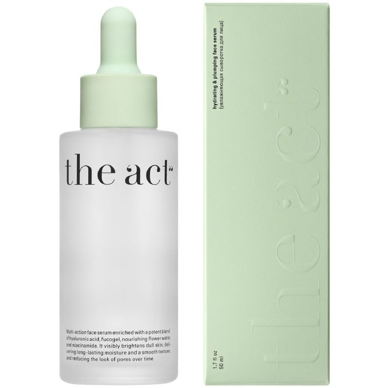 Изображение товара Увлажняющая сыворотка для лица The Act 50 мл интенсивное увлажнение