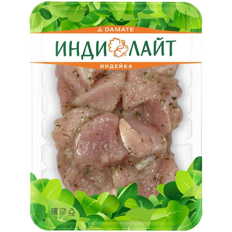 Изображение товара Индейка ИндиЛайт филе грудки в сливочном соусе охлажденная 600г