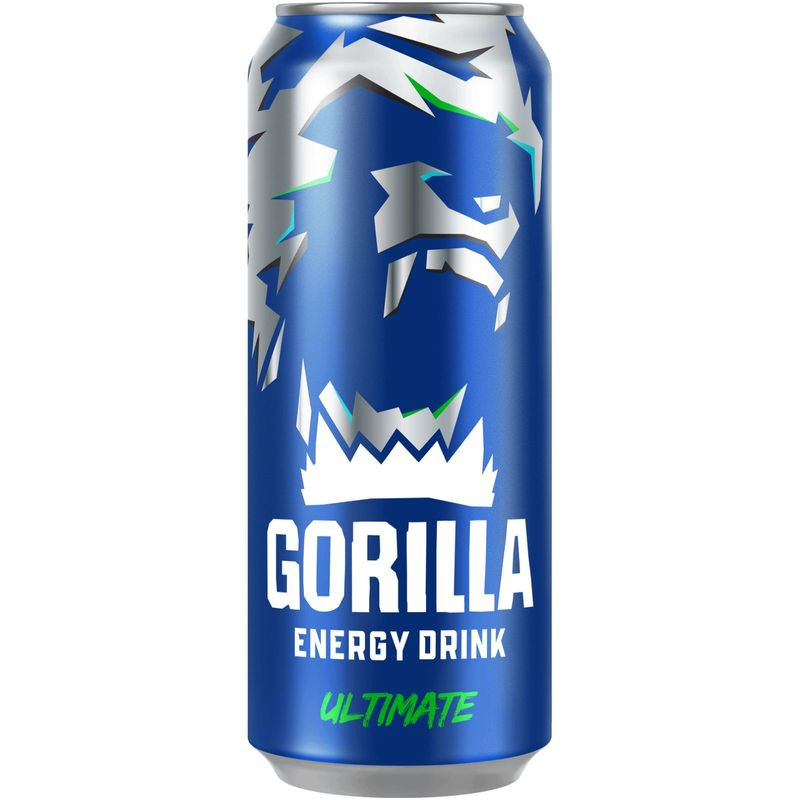Изображение товара Gorilla Ultimate Энергетический напиток 450 мл высокое содержание кофеина