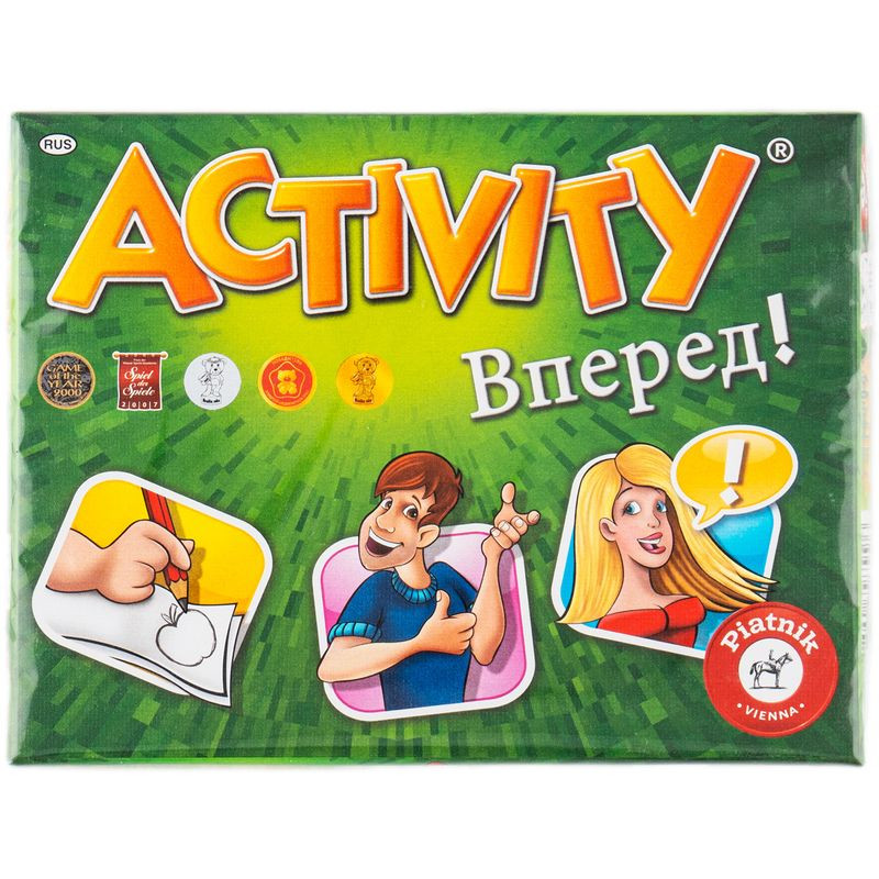 Изображение товара Настольно-печатная игра Activity Вперёд! развивающая для компании