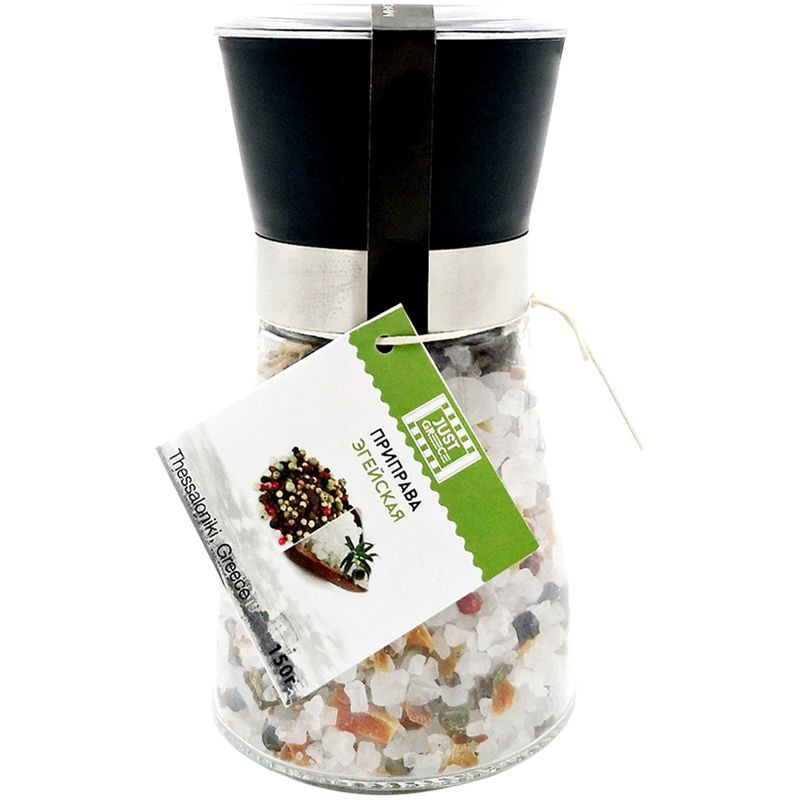 Изображение товара Приправа Just Greece Эгейская для салата 150г натуральная смесь специй