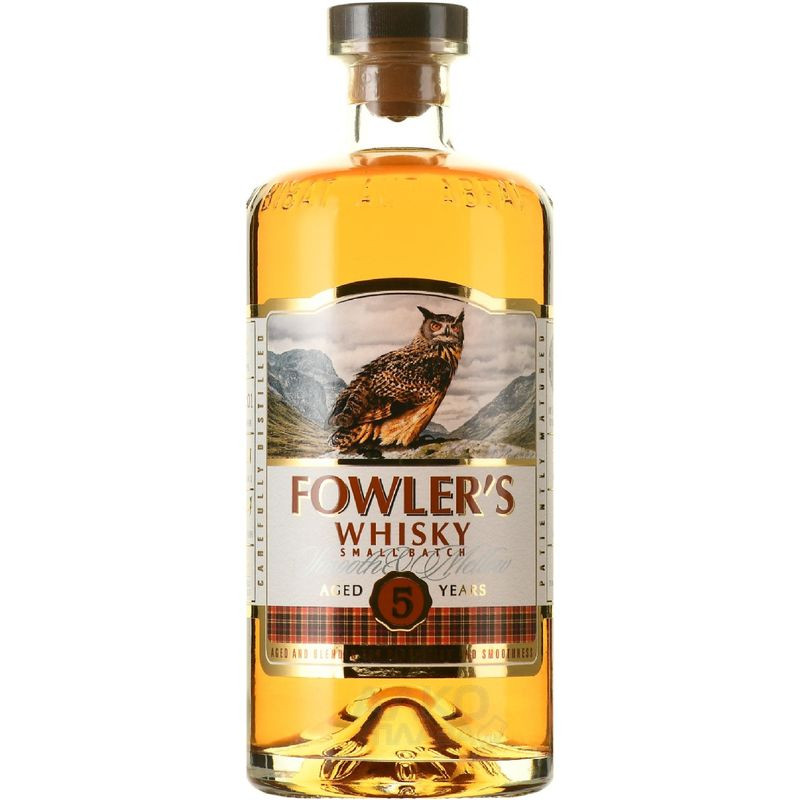 Изображение товара Виски Fowler's зерновой 7 лет 40% 700 мл Россия