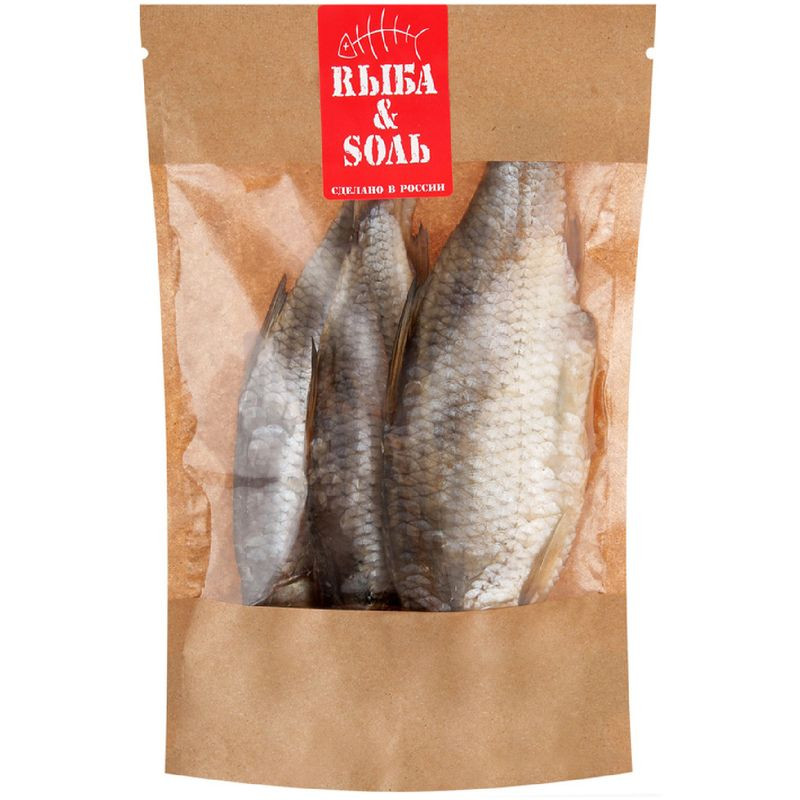 Изображение товара Вяленая вобла Rыба&Sоль 200г натуральная рыба для закуски и приготовления