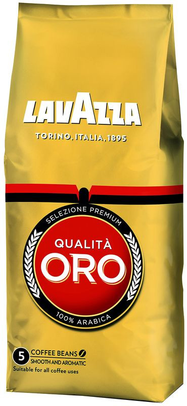 Изображение товара Кофе Lavazza Qualita Oro в зёрнах 250г натуральный арабика Италия
