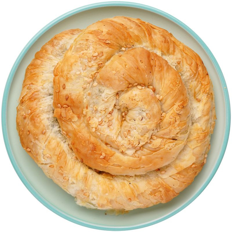 Изображение товара Улитка Перекрёсток Греческая со шпинатом и сыром, 160г