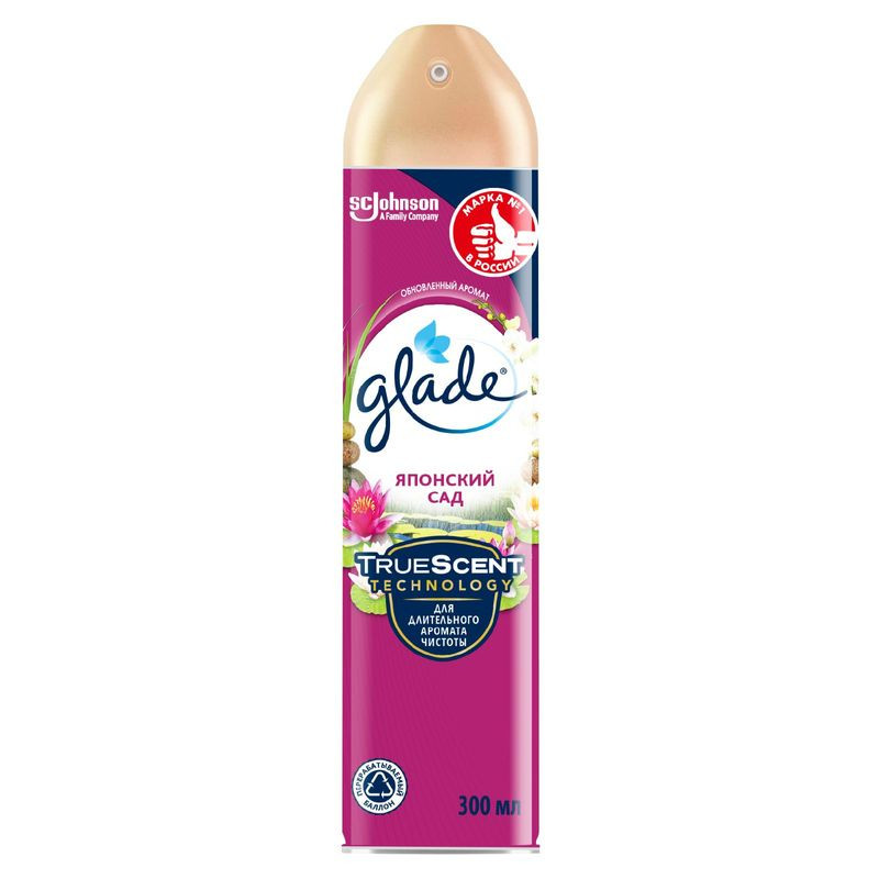 Изображение товара Освежитель воздуха Glade Японский сад 300 мл ручное распыление
