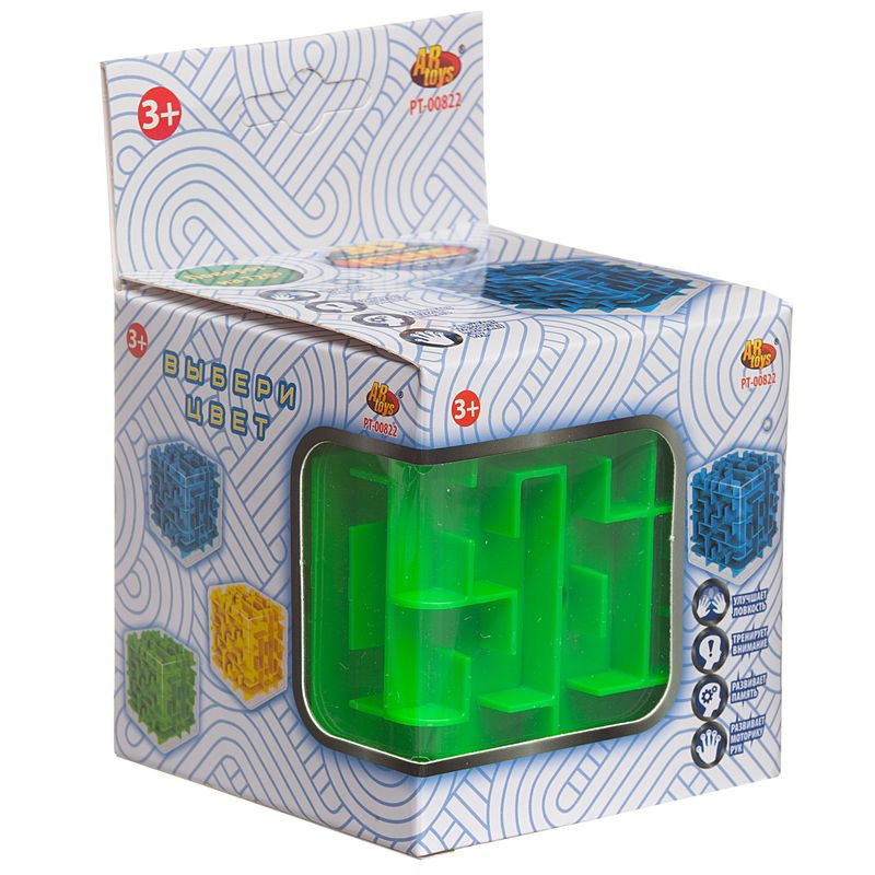 Изображение товара Головоломка Куб 3D ABtoys PT-00822 развивающая для детей и взрослых