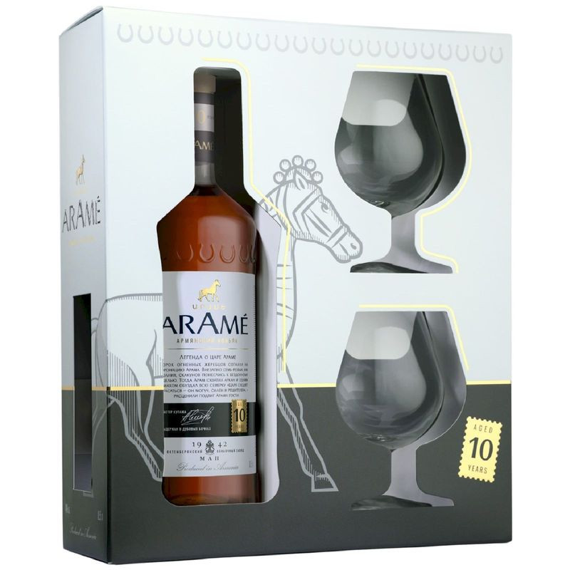 Изображение товара Коньяк Арамэ 10 лет 40% 500мл - выдержанный армянский коньяк премиум-класса