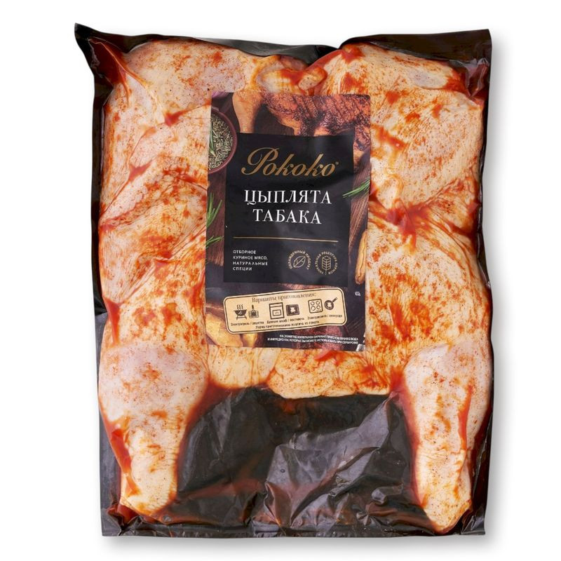 Изображение товара Цыплята табака Рококо охлаждённые тушка 150 г