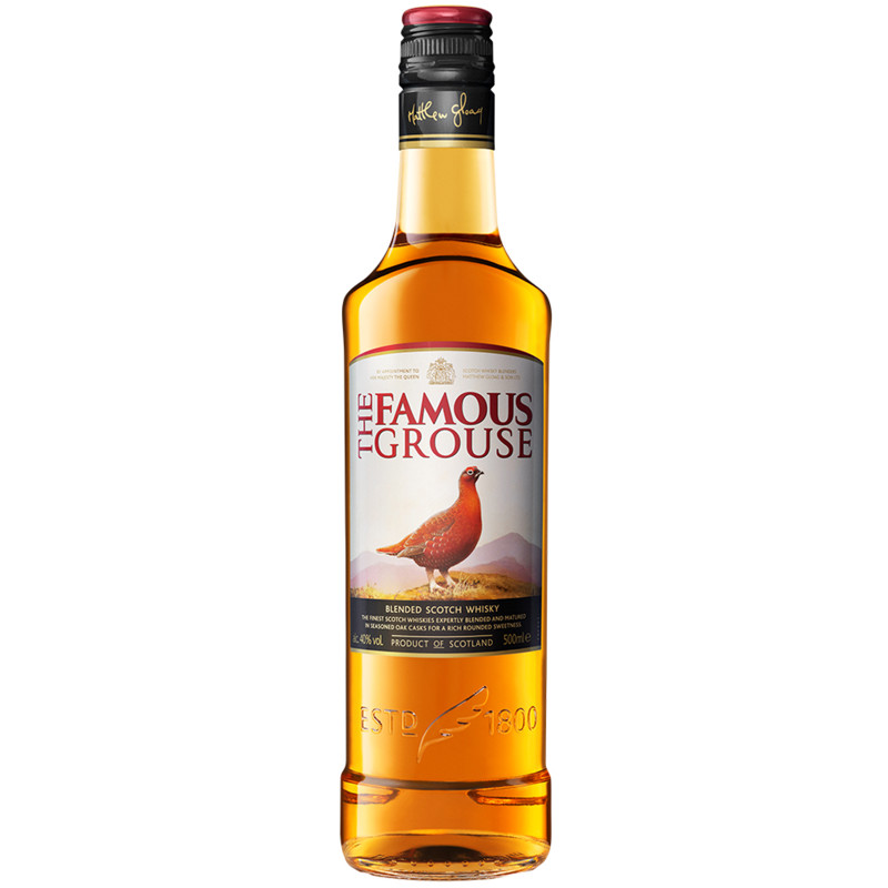 Изображение товара Виски The Famous Grouse Файнест 40%, 700мл