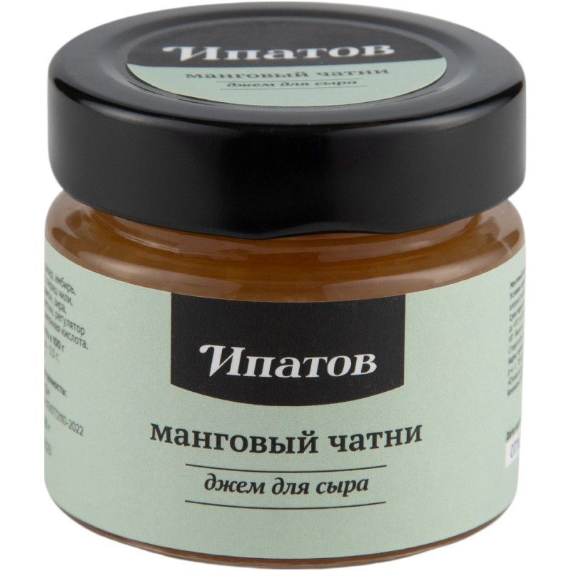 Изображение товара Джем Ипатов манговый чатни для сыра, 40г