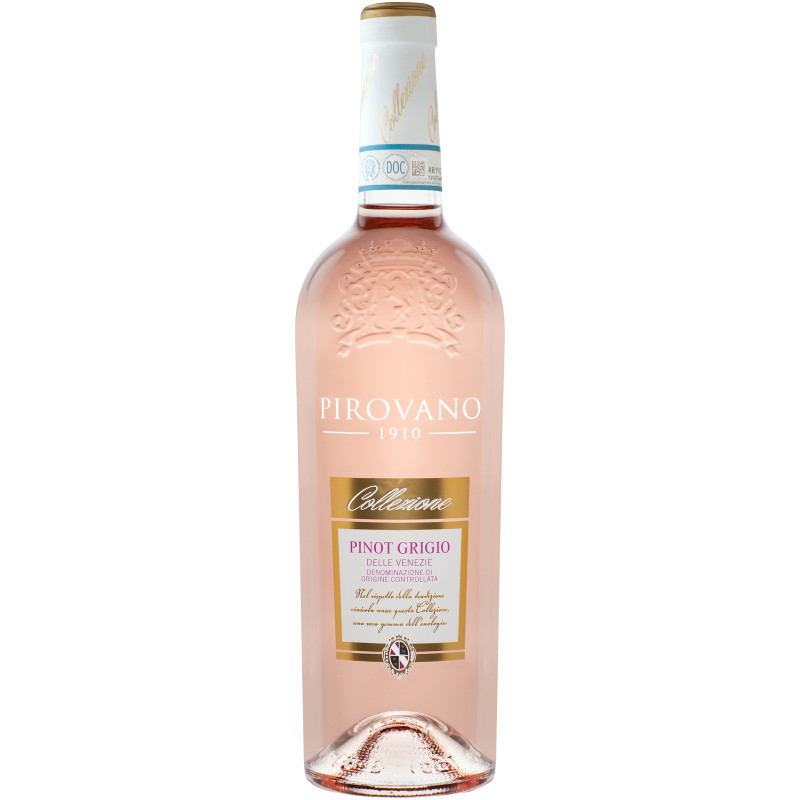 Изображение товара Вино Collezione Pinot Grigio delle Venezie розовое сухое 12%, 750мл