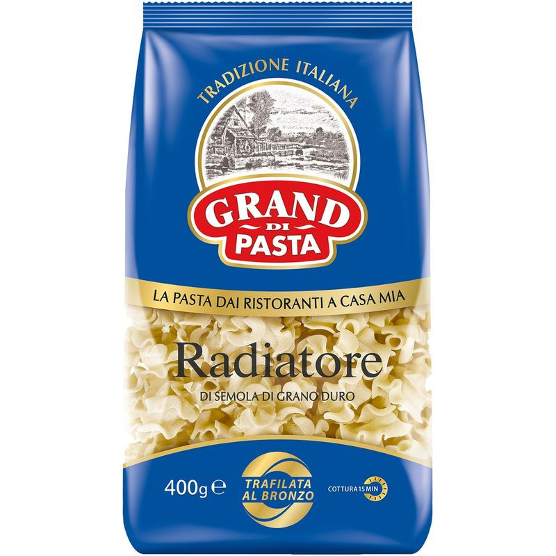 Изображение товара Макароны радиатор Grand di Pasta высший сорт 400 г