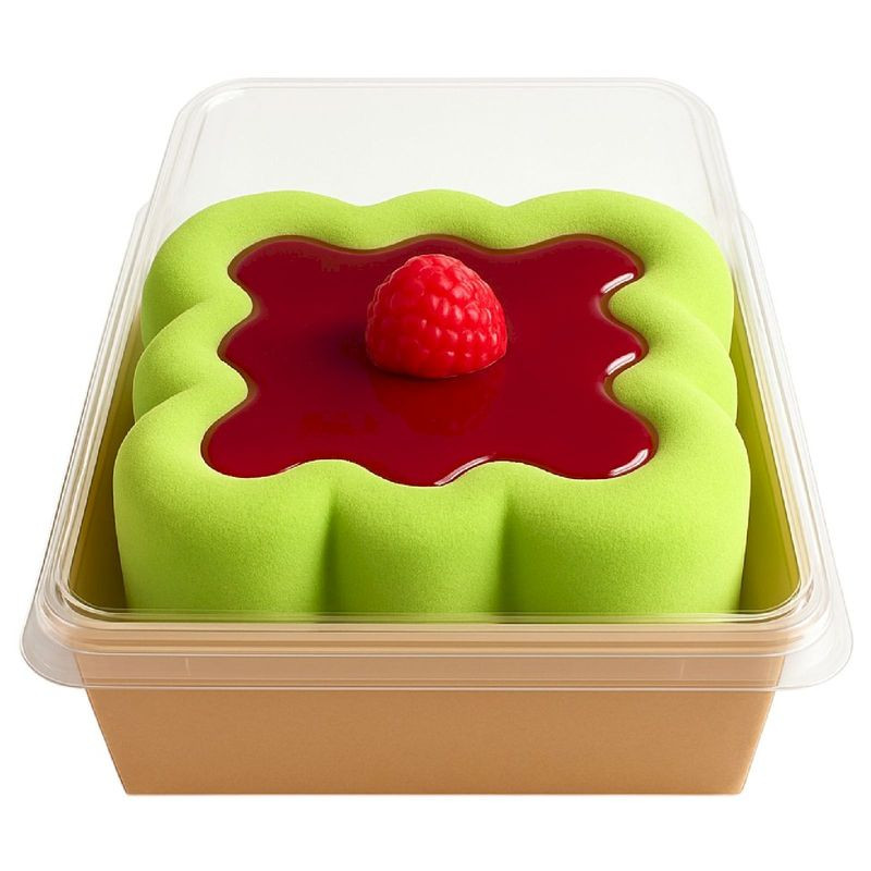 Изображение товара Торт-мороженое Ногинское Мороженое Фисташка-Малина 15% 400г