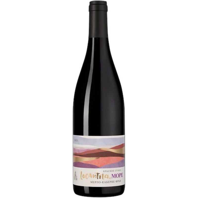 Изображение товара Вино Locantita Море Мерло Каберне Фран красное сухое 750мл
