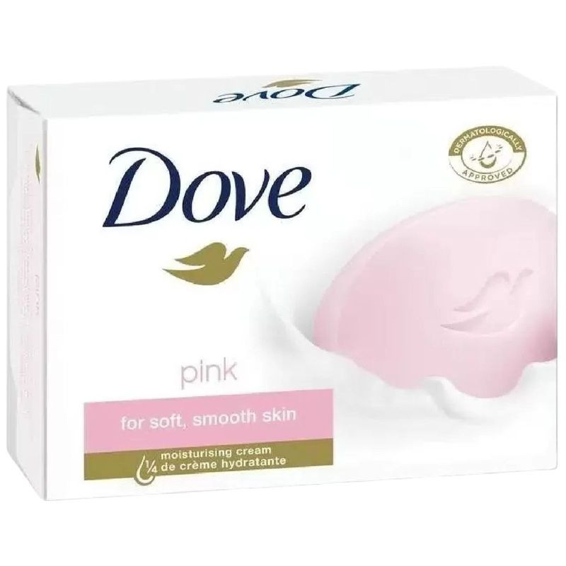 Изображение товара Крем-мыло Dove Pink для нежной кожи 90г - уход и мягкое очищение