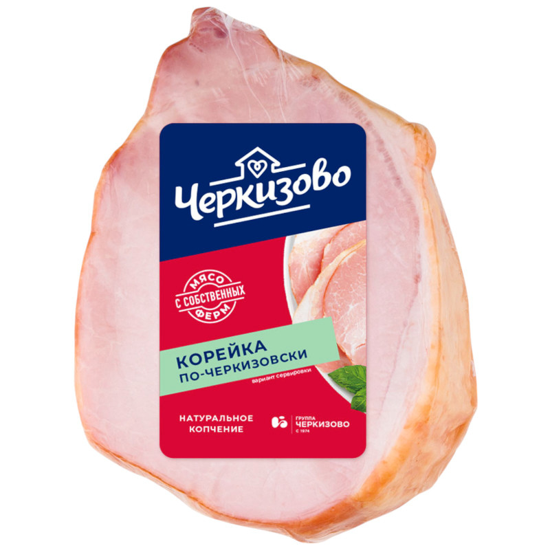 Изображение товара Корейка Черкизово по-черкизовски из свинины варёно-копчёная
