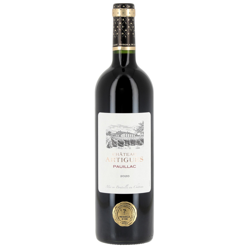 Изображение товара Вино Château Artigues Pauillac красное сухое 13%, 750мл