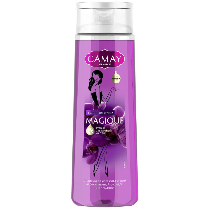 Изображение товара Гель для душа Camay Магическое заклинание с ароматом черной орхидеи 250мл